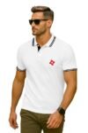Classic T-shirt short sleevesDagcros Men's Polo T-Shirt – Classic Fit, Cotton Polo Shirt with Collar and Stripe Detail – Casual Short Sleeve Polo for Daily & Sports Wear