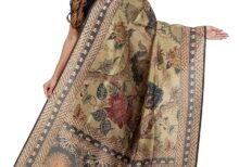 SHOPPY VILLA Women's Chanderi Silk Dupatta